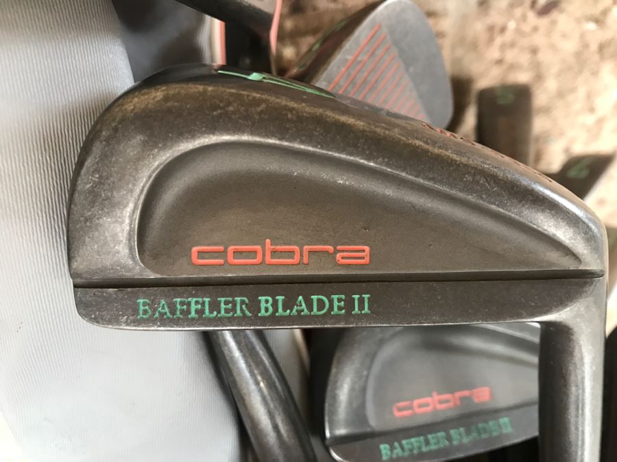 Two Sets Of Women's Golf Clubs With Golf Bags COBRA And PING (Owner Almost Played Professional Golf) [Photo 5]