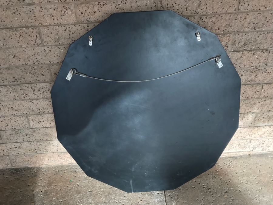 Large Commercial Grade Geometric Patterned Mirror [Photo 8]