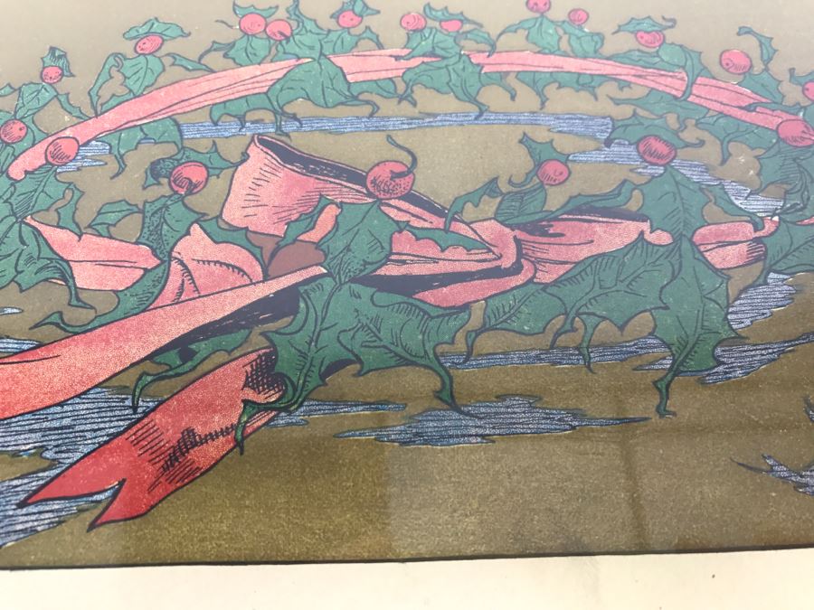 Original Book Cover Illustration By F. A. Carter Of Floral Fairies The Little Miss Hollys By Gertrude Ina Robinson Drawings By F. A. Carter Fernando Carter (1855-1931) [Photo 5]