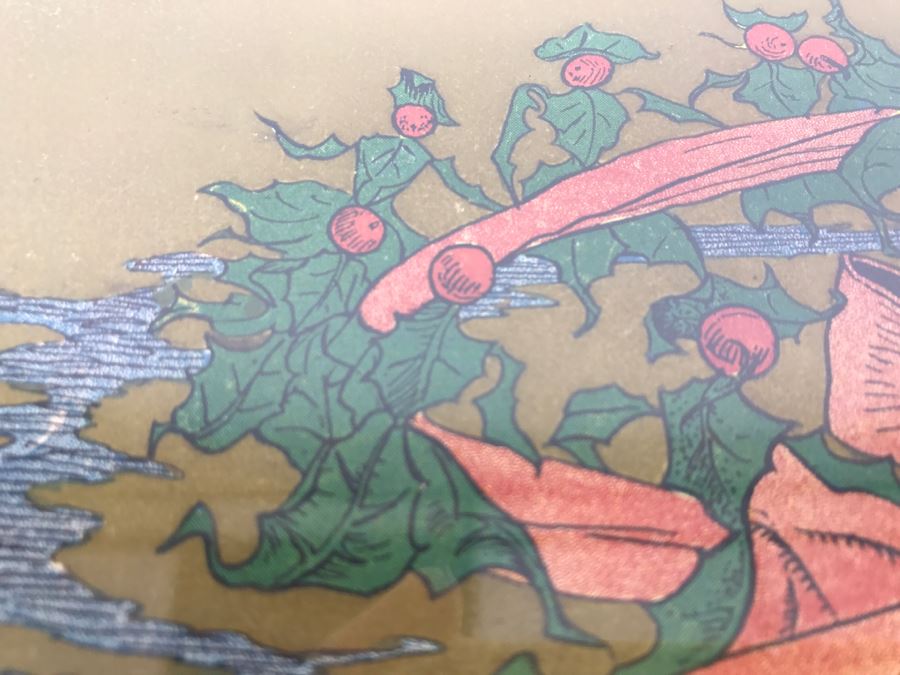 Original Book Cover Illustration By F. A. Carter Of Floral Fairies The Little Miss Hollys By Gertrude Ina Robinson Drawings By F. A. Carter Fernando Carter (1855-1931) [Photo 8]