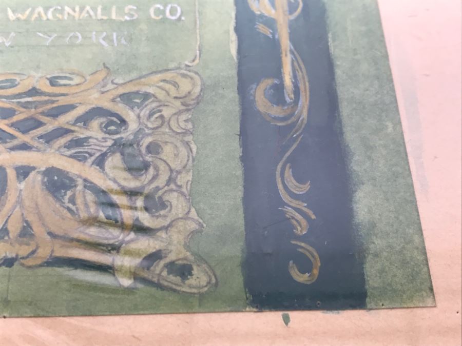 Original Book Cover Illustration By F. A. Carter ARCHIBALD MALMAISON By Julian Hawthorne Funk & Wagnalls Co. New York Fernando Carter (1855-1931) [Photo 8]