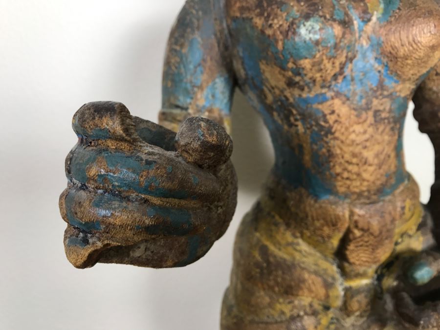 Old Balsa Wood Carved Indian Sculpture [Photo 10]