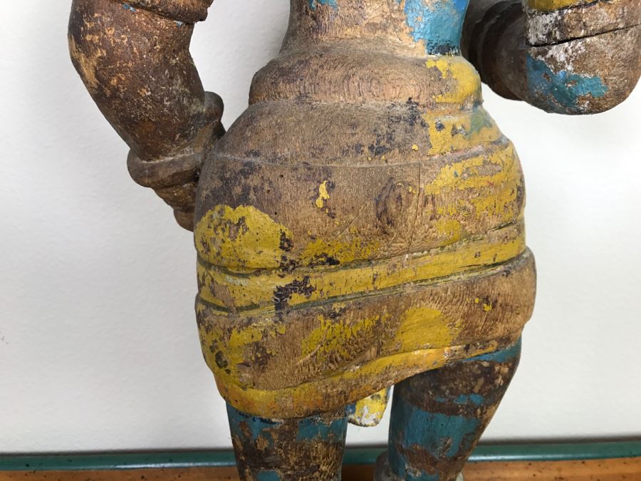 Old Balsa Wood Carved Indian Sculpture [Photo 22]