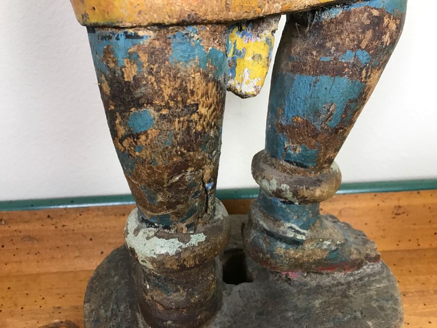 Old Balsa Wood Carved Indian Sculpture [Photo 25]