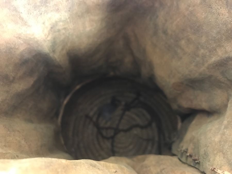 Old Tuareg Hand Painted Leather Wrapped Woven Basket 'Money Bag' - North African Nomadic Tuareg Camel Caravans Played Primary Role Trans-Saharan Trade Until Mid-20th Century [Photo 23]