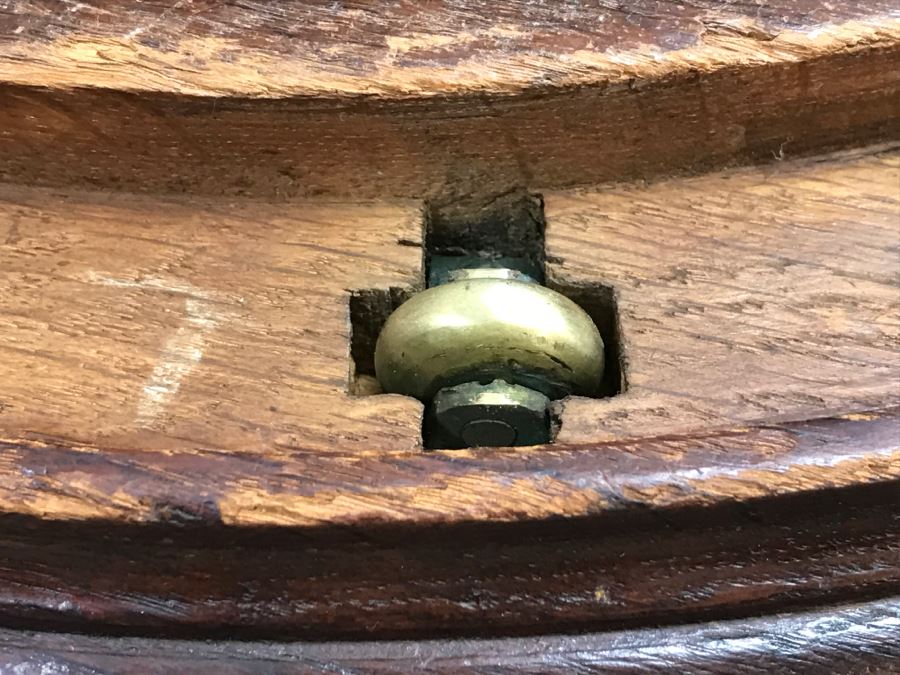 Dutch Colonial Burgermeister Chair Cane Seat - Seat Rotates 360Deg - Estimate $800-$1,200 [Photo 34]