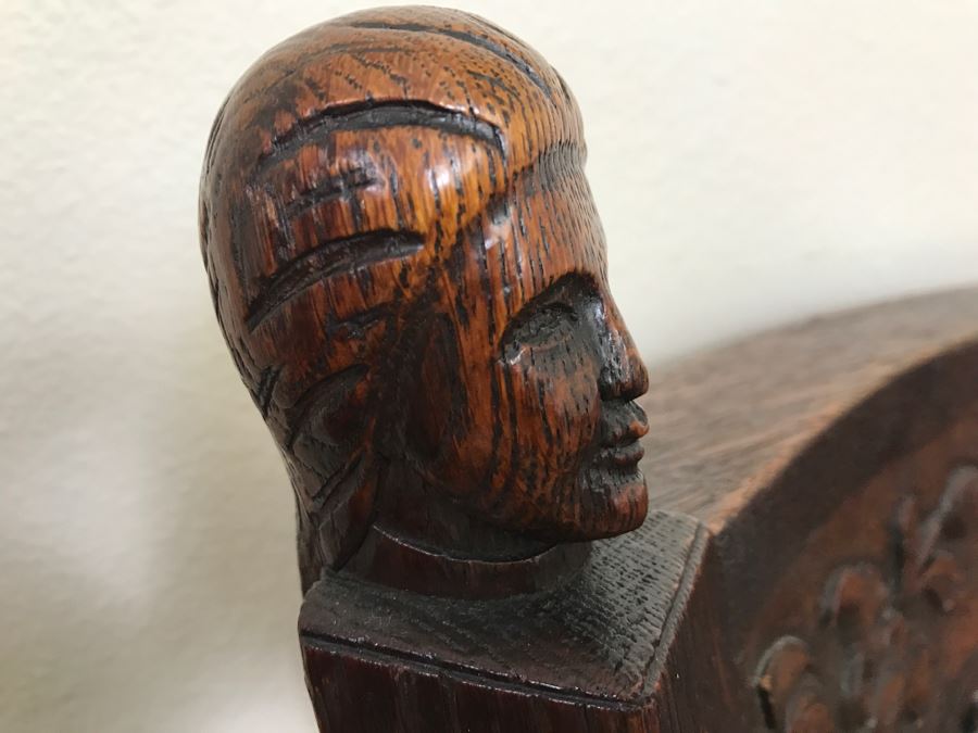 Dutch Colonial Burgermeister Chair Cane Seat - Seat Rotates 360Deg - Estimate $800-$1,200 [Photo 15]