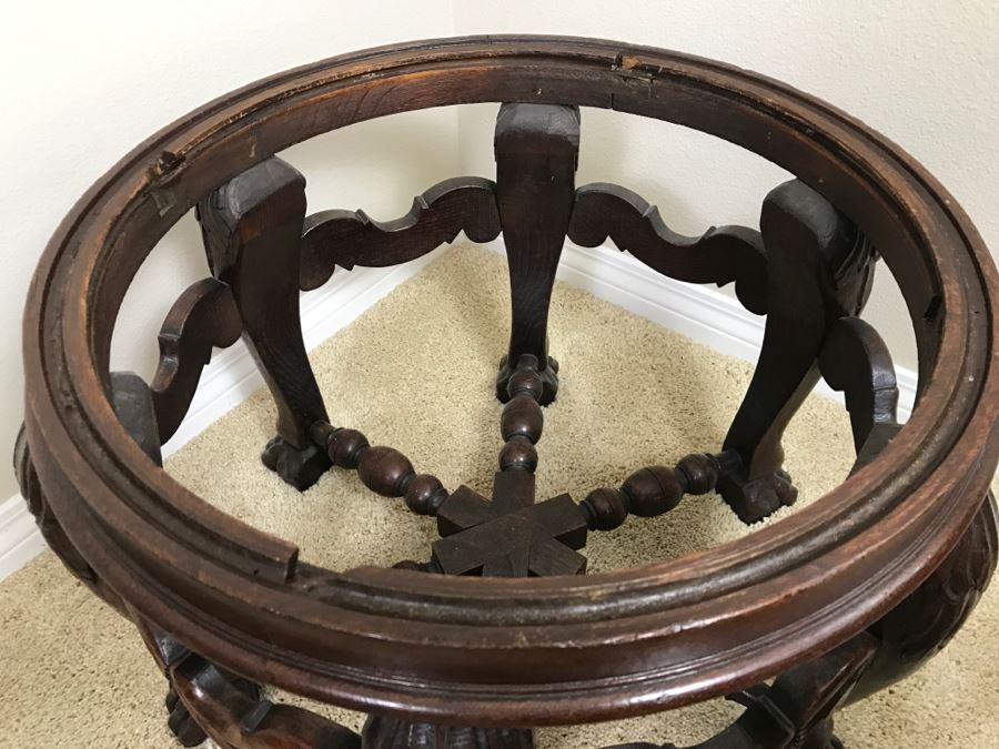 Dutch Colonial Burgermeister Chair Cane Seat - Seat Rotates 360Deg - Estimate $800-$1,200 [Photo 28]