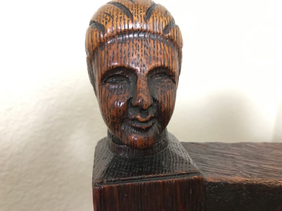 Dutch Colonial Burgermeister Chair Cane Seat - Seat Rotates 360Deg - Estimate $800-$1,200 [Photo 16]