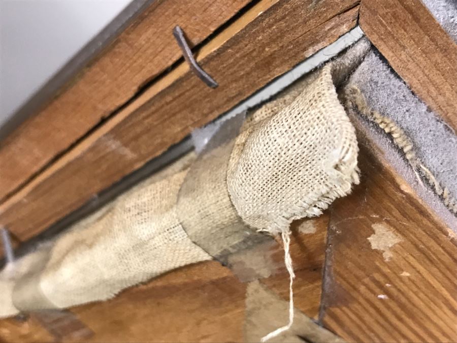 Framed Chinese Painting On Linen Unsigned [Photo 17]