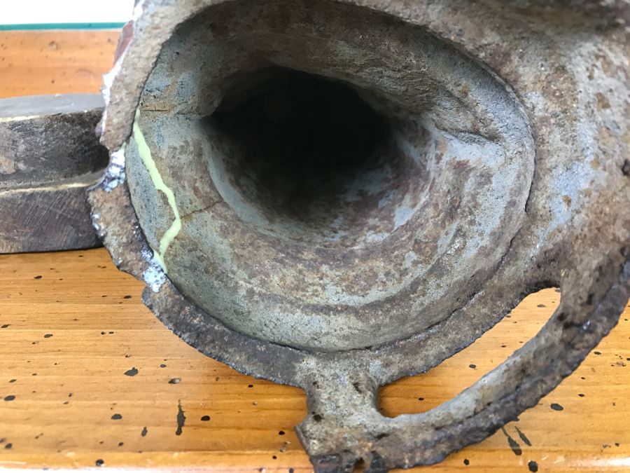 Antique Chinese Gilt Metal Funerary Statues 1'5'H [Photo 30]