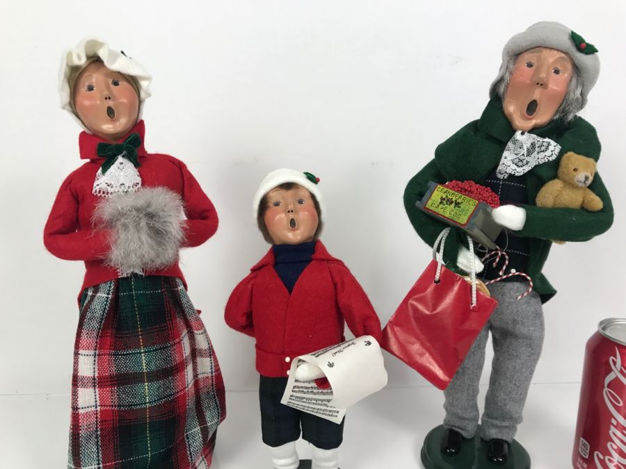 Set Of (3) Buyers' Choice Ltd Christmas Carolers Figurines