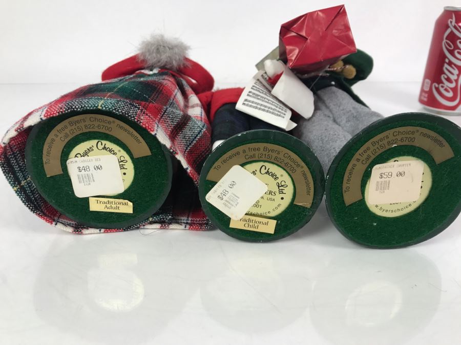 Set Of (3) Buyers' Choice Ltd Christmas Carolers Figurines [Photo 13]