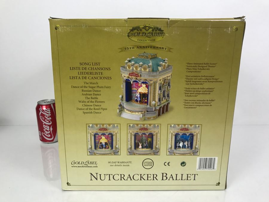 Gold Label Collection 75th Anniversary Nutcracker Ballet With Three Animated Ballet Scenes With Box [Photo 4]