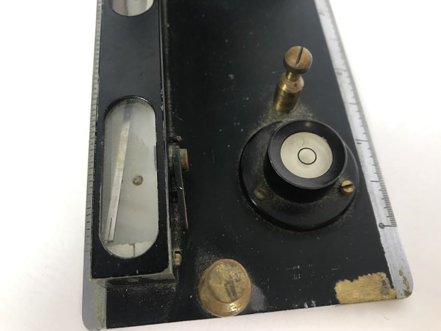 Vintage W. & L.E. Gurley Survey Level Telescope 483192 Princeton PhD Geologist Kenneth Deffeyes [Photo 11]