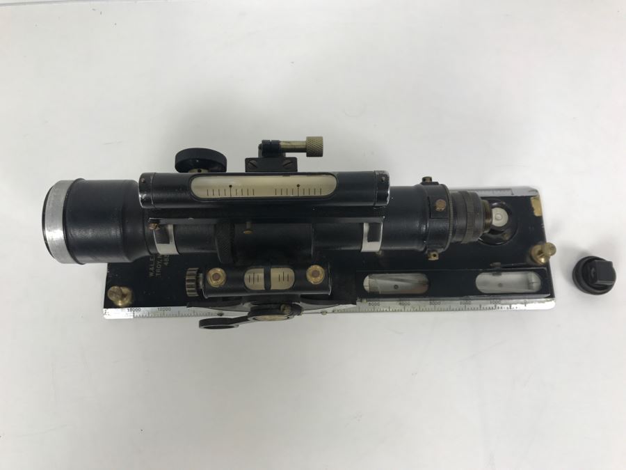 Vintage W. & L.E. Gurley Survey Level Telescope 483192 Princeton PhD Geologist Kenneth Deffeyes [Photo 9]