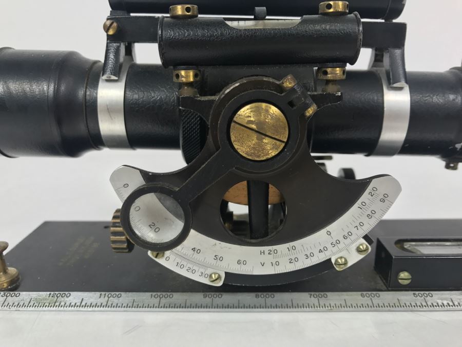 Vintage W. & L.E. Gurley Survey Level Telescope 483192 Princeton PhD Geologist Kenneth Deffeyes [Photo 7]