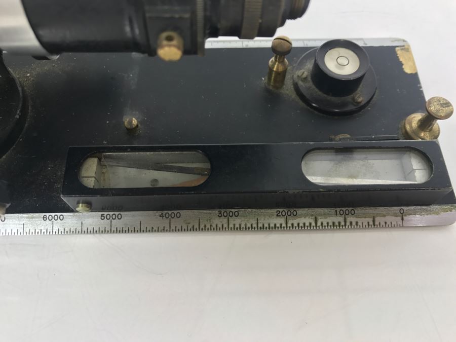 Vintage W. & L.E. Gurley Survey Level Telescope 483192 Princeton PhD Geologist Kenneth Deffeyes [Photo 10]