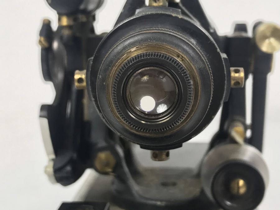 Vintage W. & L.E. Gurley Survey Level Telescope 483192 Princeton PhD Geologist Kenneth Deffeyes [Photo 15]