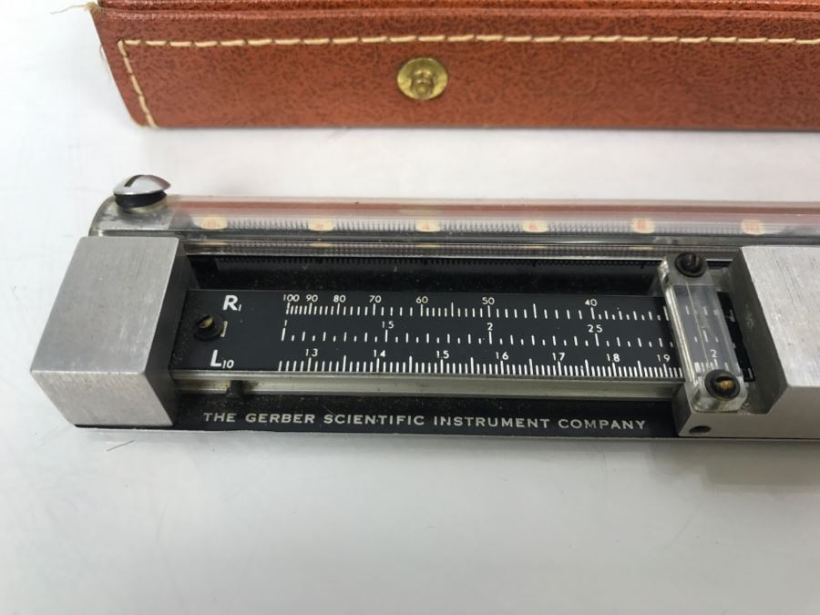 Vintage Gerber Variable Scale With Case And Manual Model TP007100B [Photo 7]
