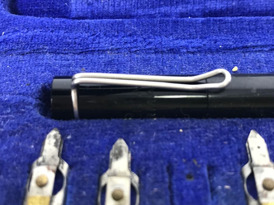 Various Heirloom Drafting Pens Pelikan Graphos Germany K&E Anvil Curve Pen K&E Paragon 'R' Curve Pen Tacro Inc Germany From Princeton PhD Geologist Kenneth Deffeyes See All Photos [Photo 5]