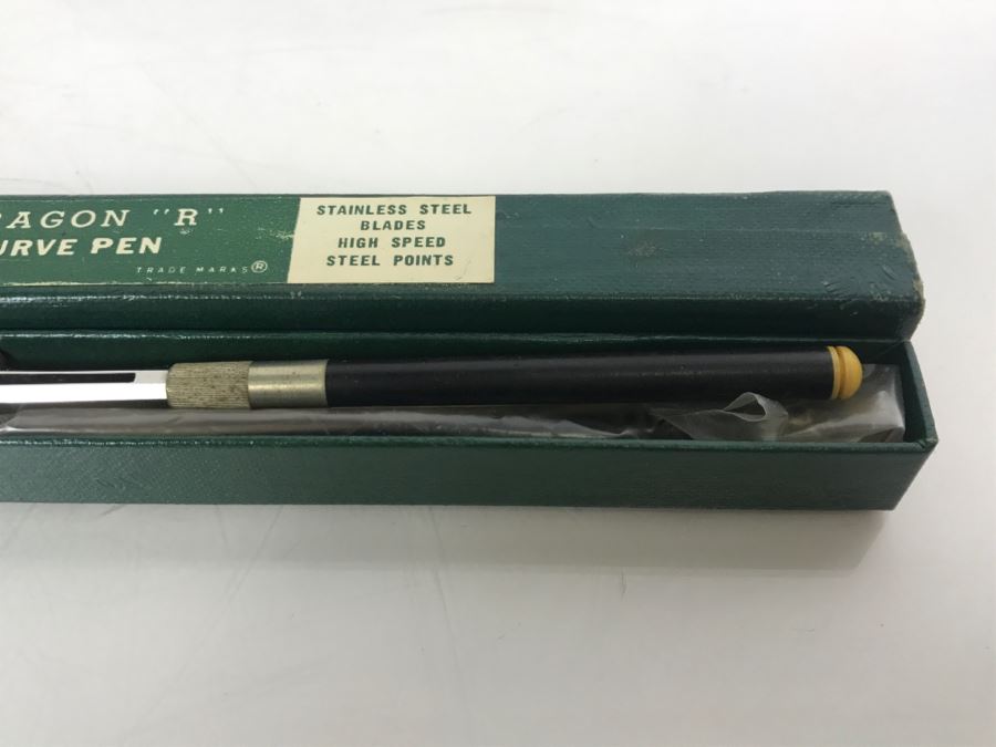 Various Heirloom Drafting Pens Pelikan Graphos Germany K&E Anvil Curve Pen K&E Paragon 'R' Curve Pen Tacro Inc Germany From Princeton PhD Geologist Kenneth Deffeyes See All Photos [Photo 19]