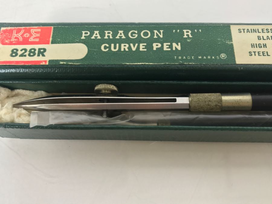 Various Heirloom Drafting Pens Pelikan Graphos Germany K&E Anvil Curve Pen K&E Paragon 'R' Curve Pen Tacro Inc Germany From Princeton PhD Geologist Kenneth Deffeyes See All Photos [Photo 18]
