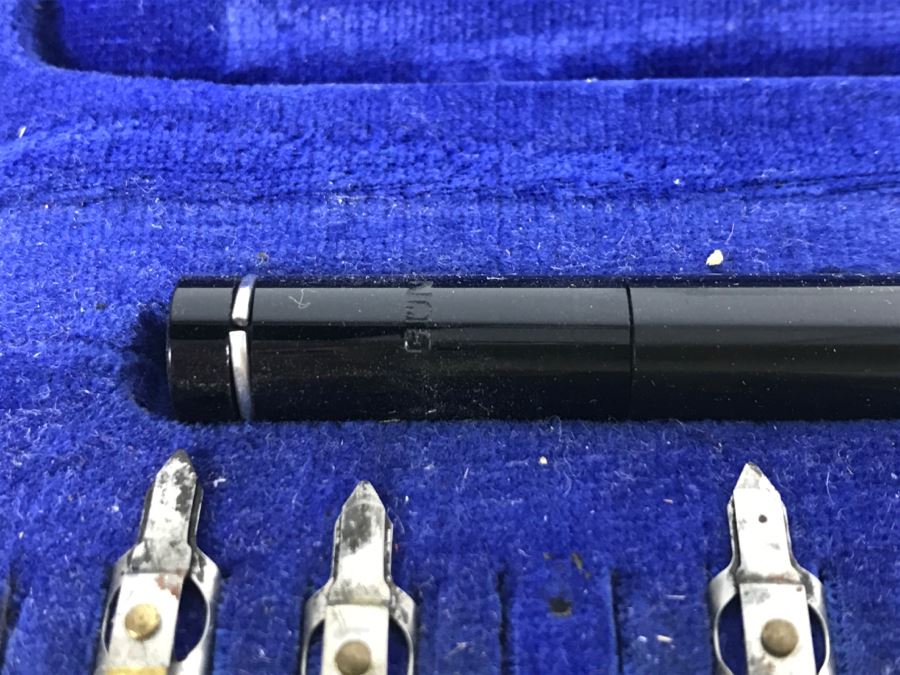 Various Heirloom Drafting Pens Pelikan Graphos Germany K&E Anvil Curve Pen K&E Paragon 'R' Curve Pen Tacro Inc Germany From Princeton PhD Geologist Kenneth Deffeyes See All Photos [Photo 4]