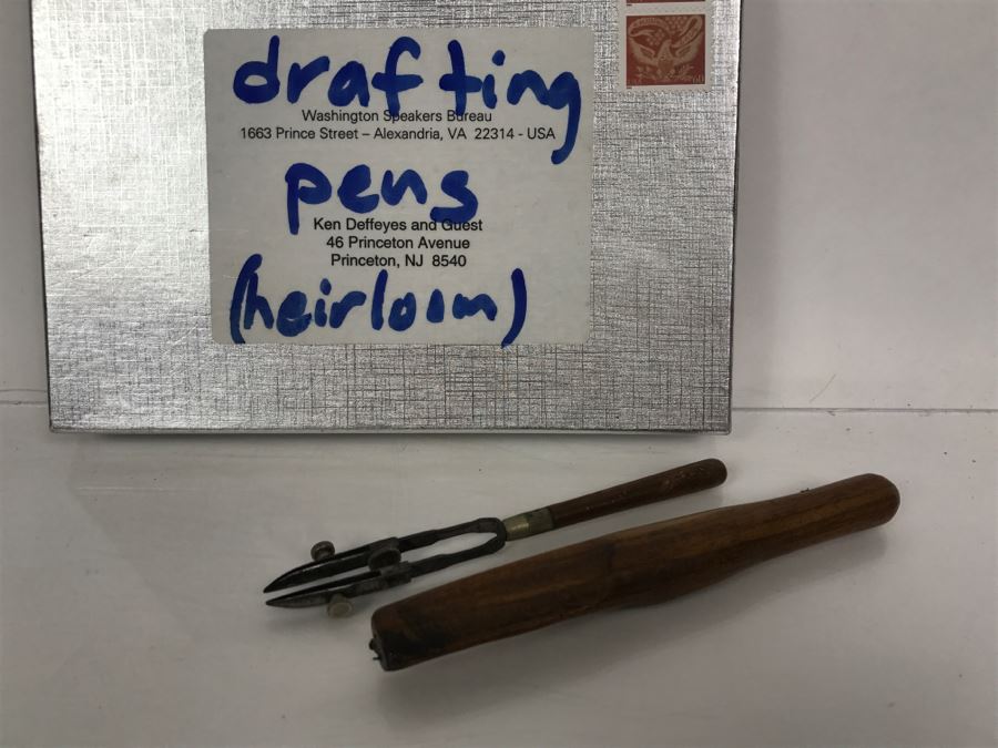 Various Heirloom Drafting Pens Pelikan Graphos Germany K&E Anvil Curve Pen K&E Paragon 'R' Curve Pen Tacro Inc Germany From Princeton PhD Geologist Kenneth Deffeyes See All Photos [Photo 24]