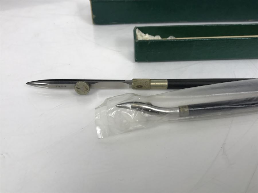 Various Heirloom Drafting Pens Pelikan Graphos Germany K&E Anvil Curve Pen K&E Paragon 'R' Curve Pen Tacro Inc Germany From Princeton PhD Geologist Kenneth Deffeyes See All Photos [Photo 20]