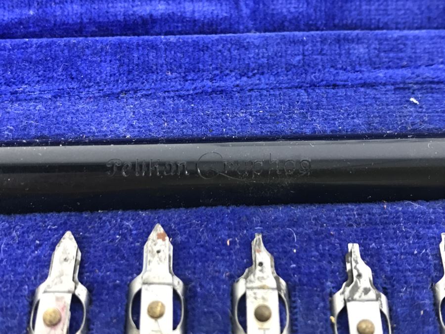 Various Heirloom Drafting Pens Pelikan Graphos Germany K&E Anvil Curve Pen K&E Paragon 'R' Curve Pen Tacro Inc Germany From Princeton PhD Geologist Kenneth Deffeyes See All Photos [Photo 3]