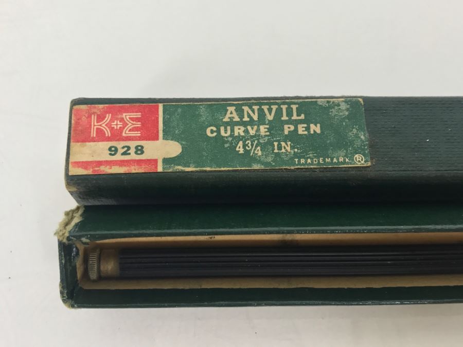 Various Heirloom Drafting Pens Pelikan Graphos Germany K&E Anvil Curve Pen K&E Paragon 'R' Curve Pen Tacro Inc Germany From Princeton PhD Geologist Kenneth Deffeyes See All Photos [Photo 12]