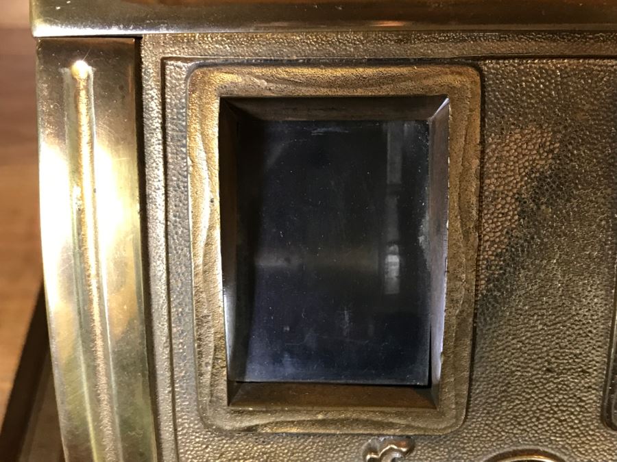 Antique Brass National Cash Register Candy Store Working Professionally Restored Model 1030 SN 995584 With Amount Purchased Top Sign Estimate $600-$900 [Photo 34]