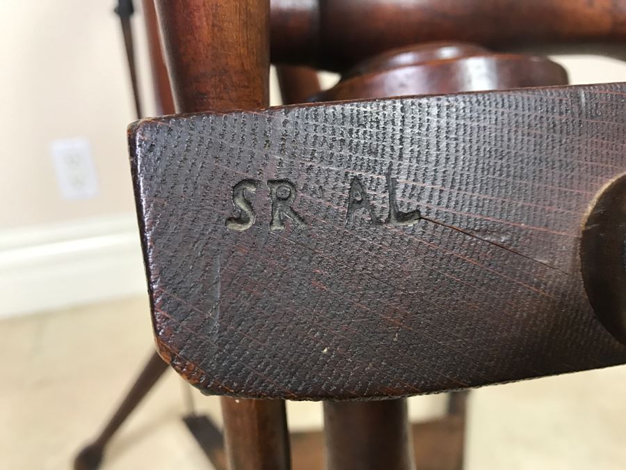 Antique Spinning Wheel Working [Photo 24]