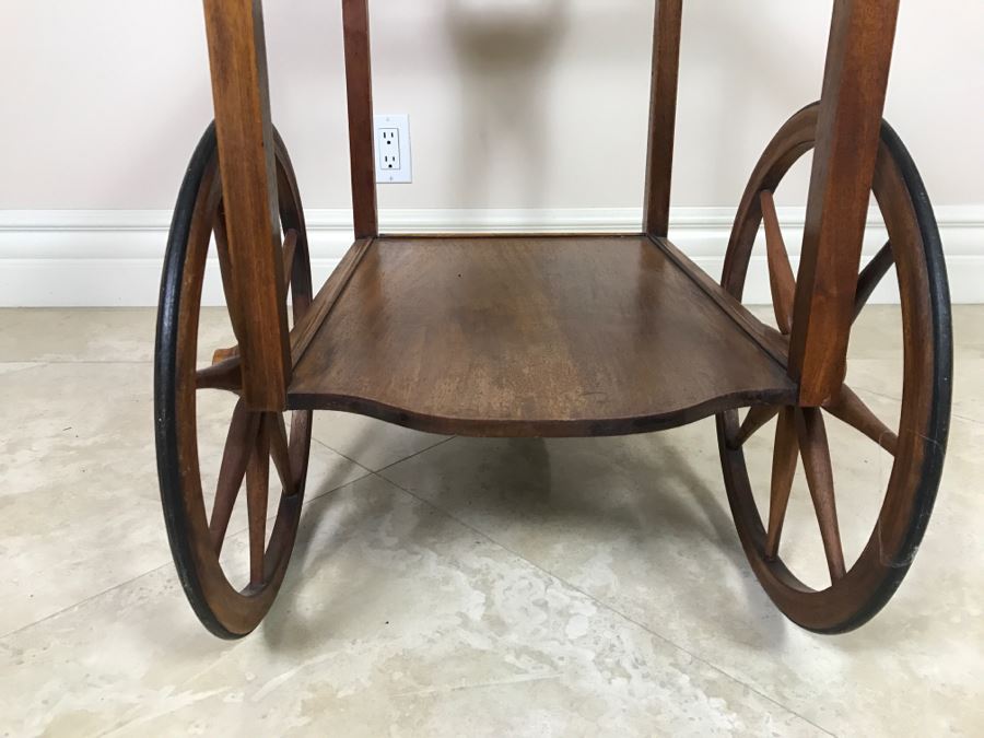 Antique Primitive Tea Bar Cart [Photo 25]
