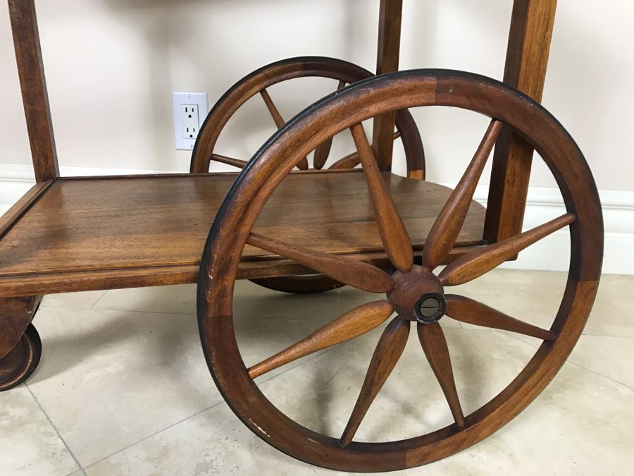 Antique Primitive Tea Bar Cart [Photo 5]