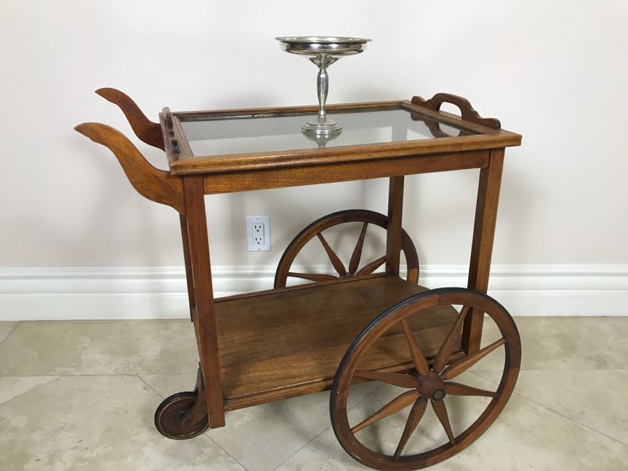 Antique Primitive Tea Bar Cart [Photo 2]