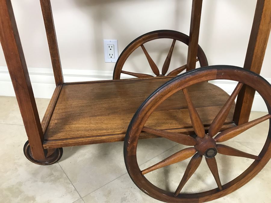 Antique Primitive Tea Bar Cart [Photo 6]