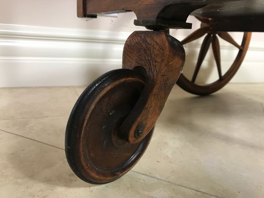 Antique Primitive Tea Bar Cart [Photo 9]