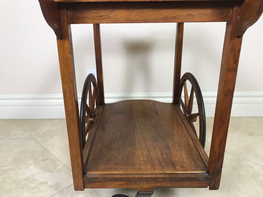 Antique Primitive Tea Bar Cart [Photo 15]
