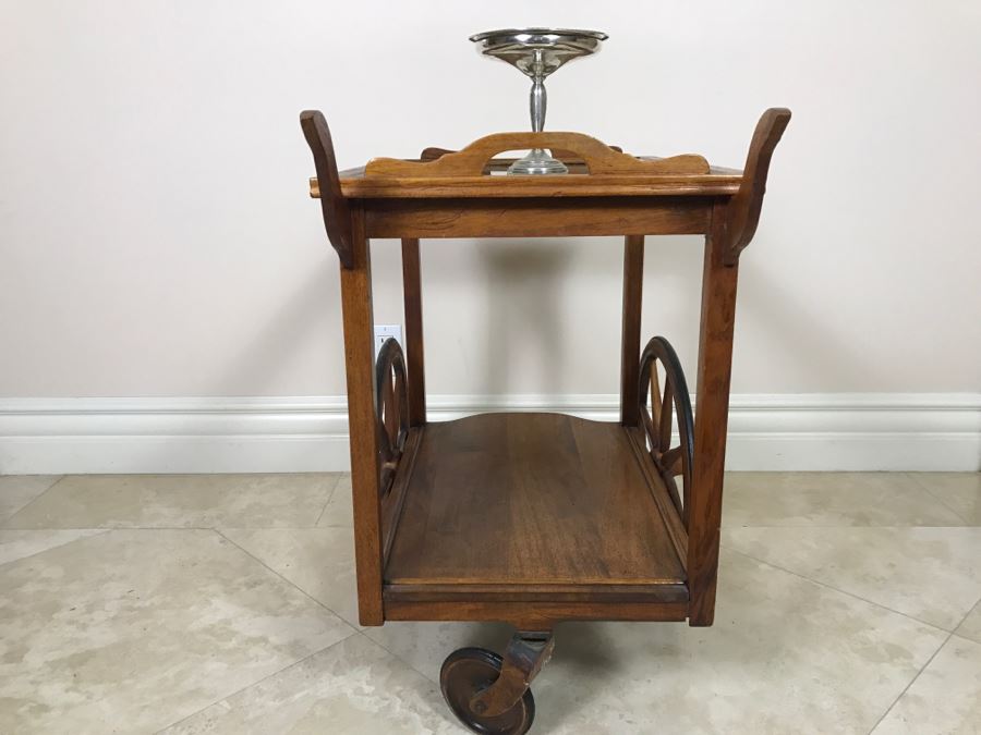 Antique Primitive Tea Bar Cart [Photo 13]