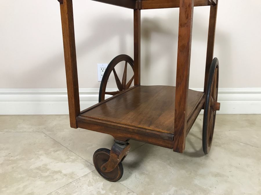 Antique Primitive Tea Bar Cart [Photo 11]