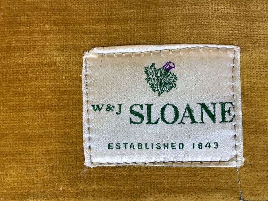 High End W & J Sloane Mid-Century Modern 3-Seat Sofa Couch [Photo 9]