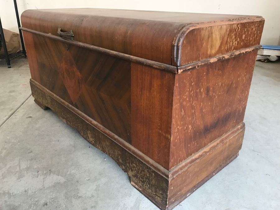 Vintage ROOS Sweetheart Cedar Chest Hope Chest Forest Park, Ill [Photo 12]