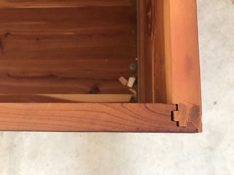 Vintage ROOS Sweetheart Cedar Chest Hope Chest Forest Park, Ill [Photo 8]