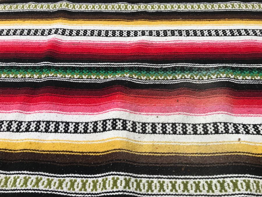 Wool Mexican Blanket [Photo 4]