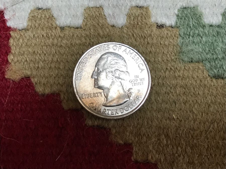 Vintage Hand Knotted Wool Area Rug [Photo 3]