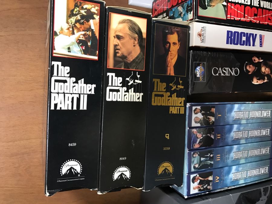 Huge Collection Of VHS Video Cassette Tapes Movies: Doors, Heavy Metal, Shogun, Kids Movies - See All Photos [Photo 15]