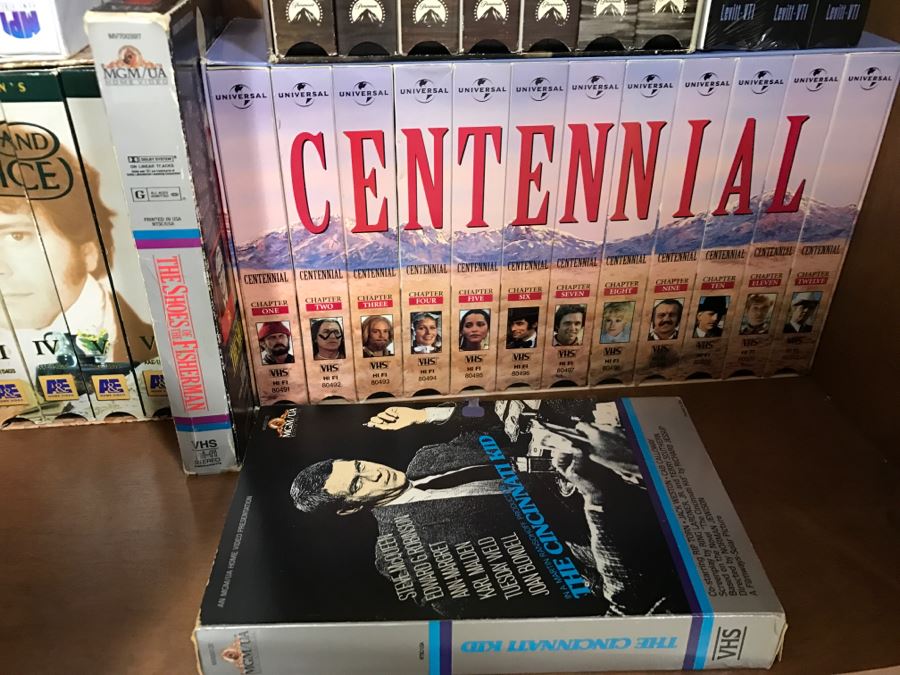 Huge Collection Of VHS Video Cassette Tapes Movies: Doors, Heavy Metal, Shogun, Kids Movies - See All Photos [Photo 11]