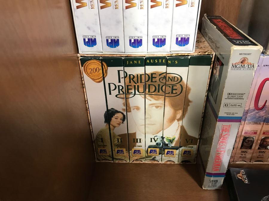 Huge Collection Of VHS Video Cassette Tapes Movies: Doors, Heavy Metal, Shogun, Kids Movies - See All Photos [Photo 10]